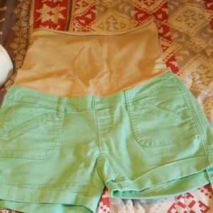 Maternity shorts